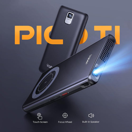 REALME T1 Mini Pocket Projector with WiFi and Bluetooth, with Power Bank